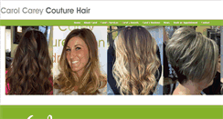 Desktop Screenshot of carolcareysalon.com